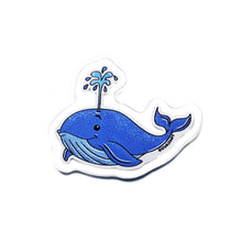 Load image into Gallery viewer, Whale, Hello! Acrylic Pin