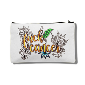 Fuck Cancer Zip Pouch