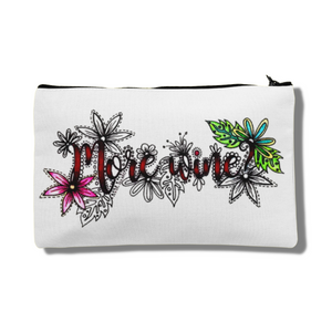 More Wine Zip Pouch