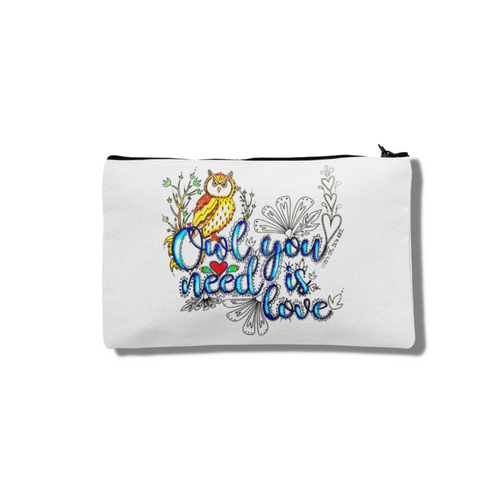 Owl You Need Is Love Zip Pouch