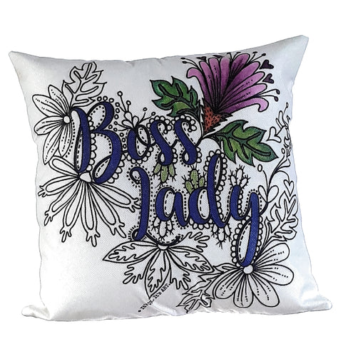 Boss Lady Pillow Cover