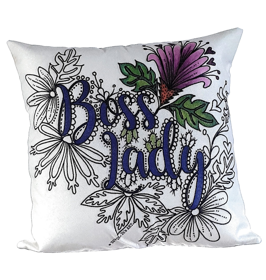 Pillow Cover - Boss Lady