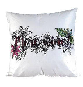 Pillow Cover - More Wine