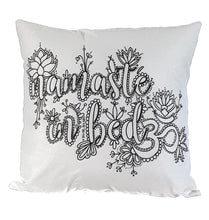 Load image into Gallery viewer, Namaste In Bed Pillow Cover