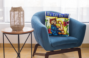We Cat Do It! Pillow Cover