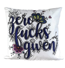 Load image into Gallery viewer, Zero Fucks Given Pillow Cover